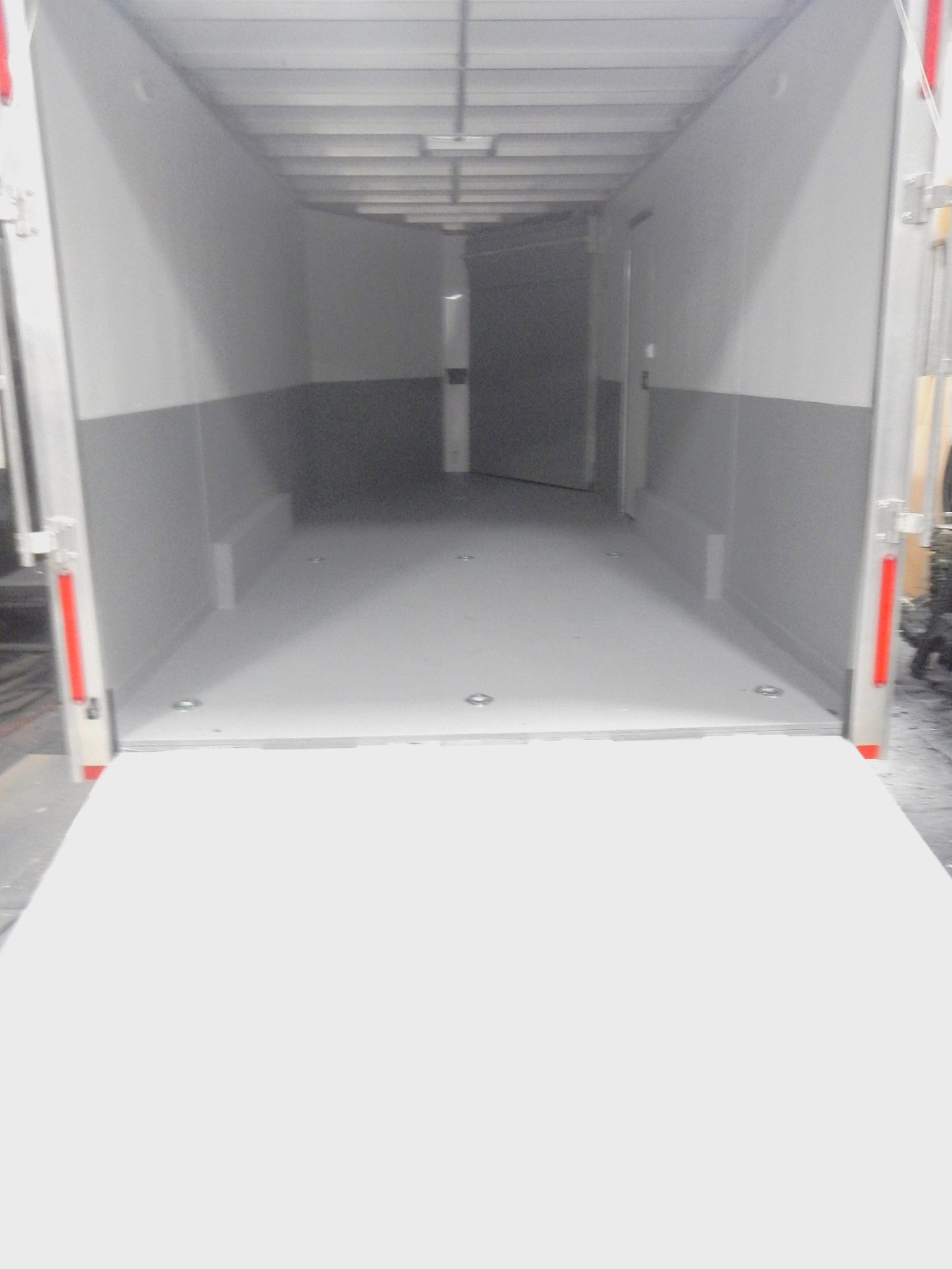 Travel trailer roof sealed with flexible polyurea membrane